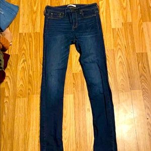 Hollister straight legged jeans worn once